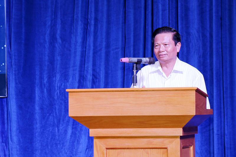 Tiến sĩ Lê Doãn Hợp - Nguyên  Ủy viên Trung ương Đảng, Nguyên Bộ trưởng Bộ Thông tin và Truyền thông, Chủ tịch Hội truyền thông số Việt Nam.