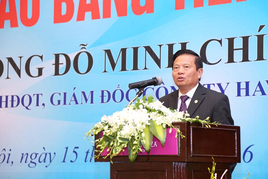 Nguyên Bộ trưởng Lê Doãn Hợp phát biểu tại sự kiện