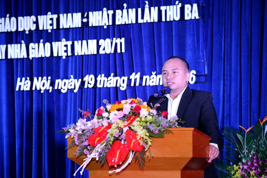 Ông Đặng Vũ Tuấn Sơn - Giám khảo cuộc thi "Cảm nhận HAVICO" công bố giải thưởng
