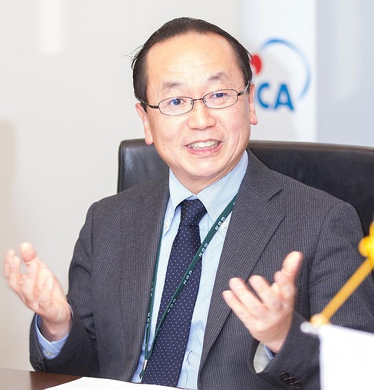 Tân Trưởng đại diện Văn phòng JICA Việt Nam Konaka Tetsuo cho biết DNTN có thể vay vốn ODA Nhật Bản.