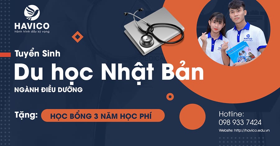 Tuyển sinh du học Nhật Bản ngành điều dưỡng