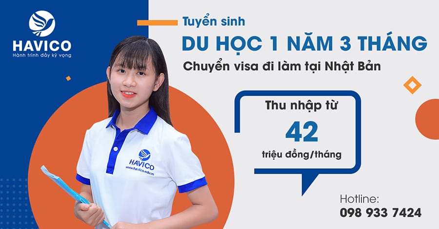 Tuyển sinh chương trình du học 1 năm 3 tháng