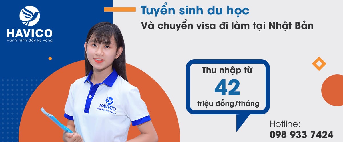 Tuyển sinh du học và chuyển visa đi làm tại Nhật Bản