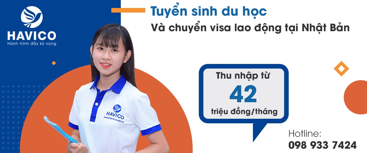 Tuyển sinh du học và chuyển visa lao động tại Nhật Bản