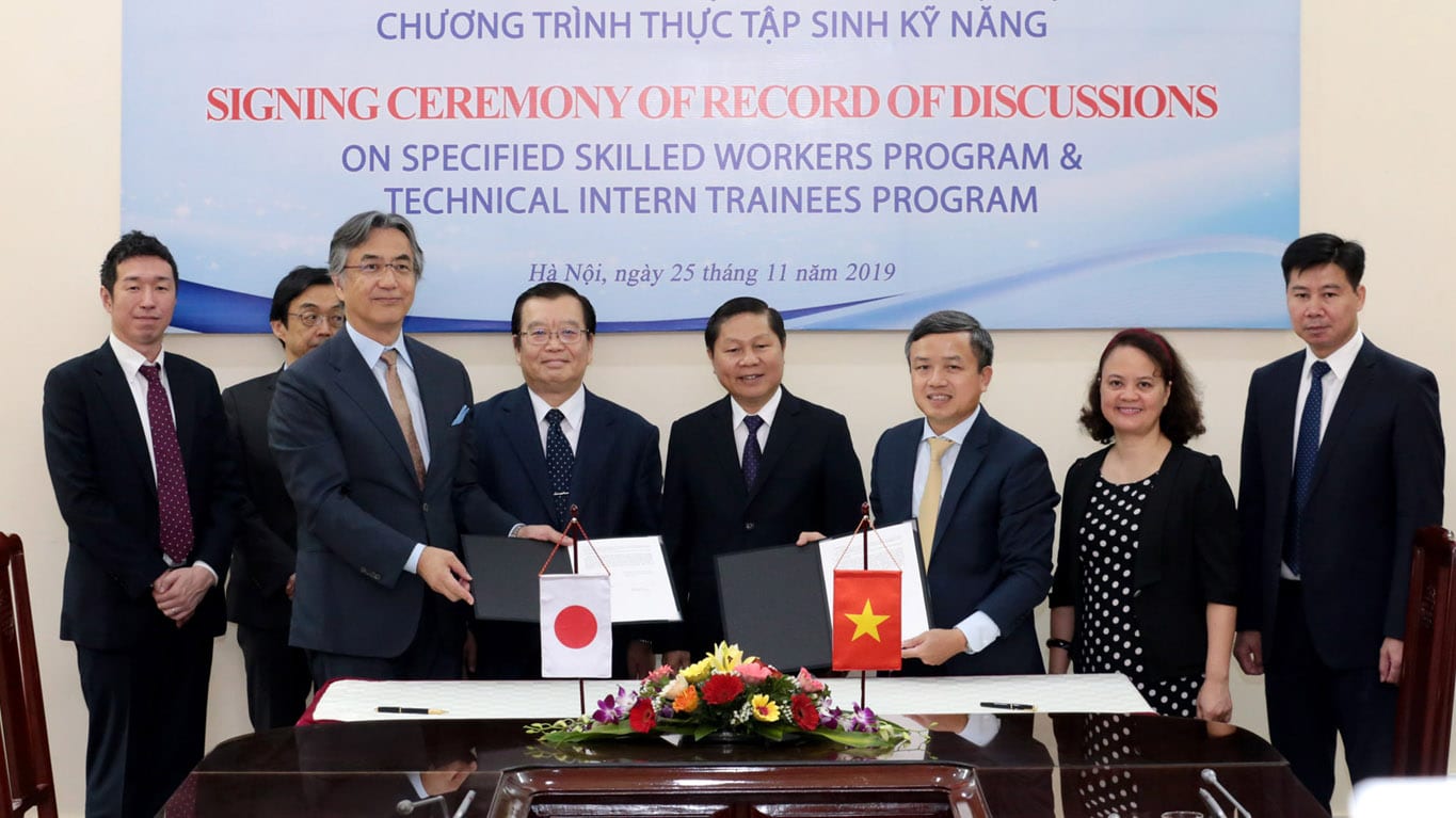 Nhật Bản một trong bốn thị trường lao động trọng điểm của Việt Nam