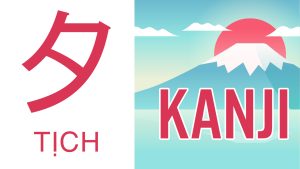 KANJI – N5: 夕