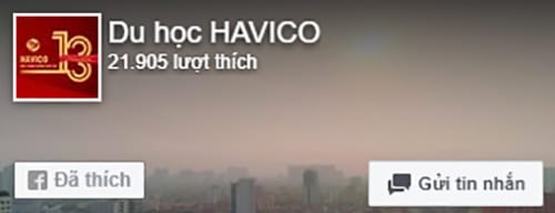 Du học HAVICO - Fanpage Facebook