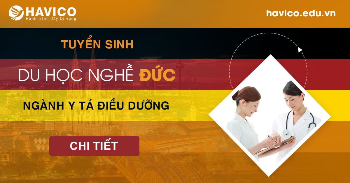 Tuyển sinh du học nghề Đức ngành y tá điều dưỡng