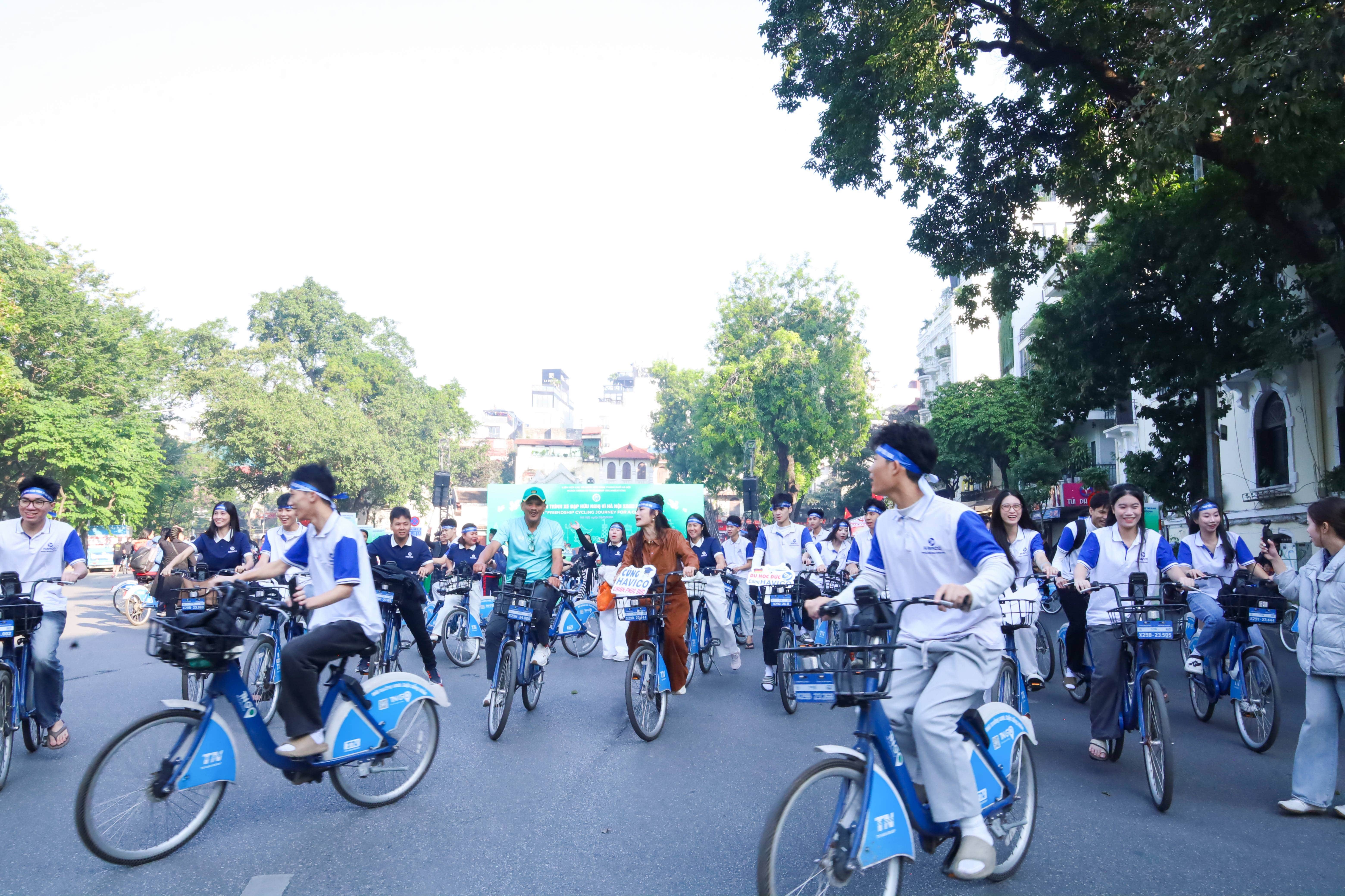Havico tham gia Hành trình xe đạp xanh