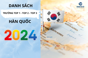 Danh sách trường top Hàn Quốc